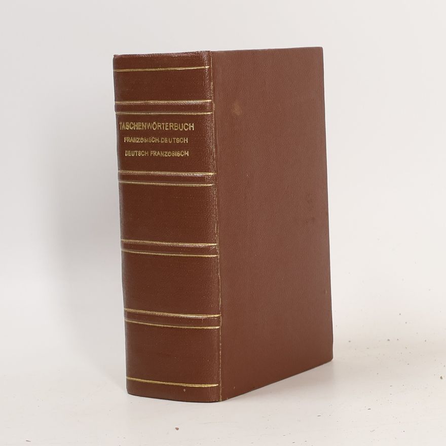 Jacob Schellens Taschenwörterbuch der französischen und deutschen Sprache