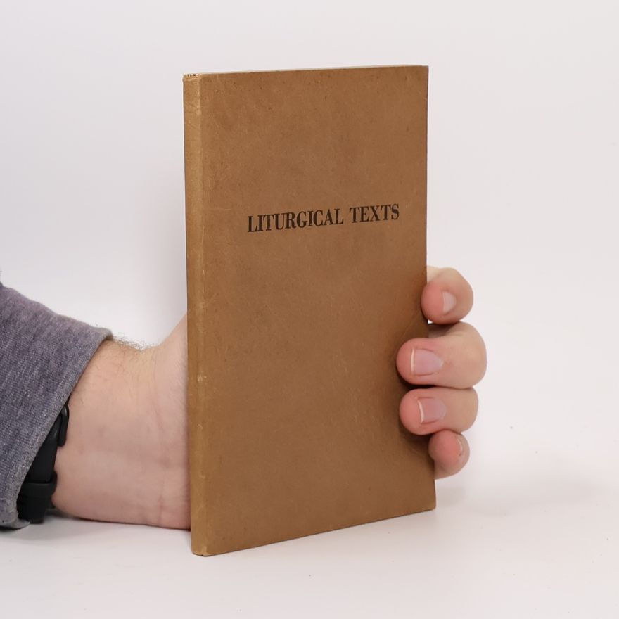 AA.VV. Liturgical Texts