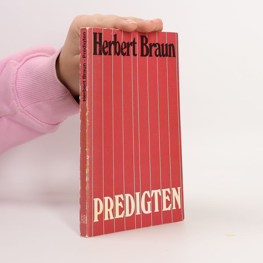 Herbert Braun Predigten