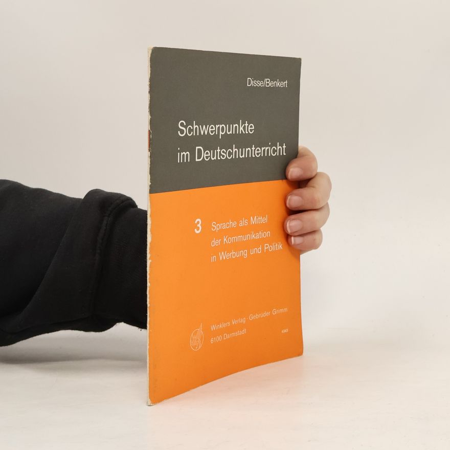 Peter Disse Schwerpunkte im Deutschunterricht 3