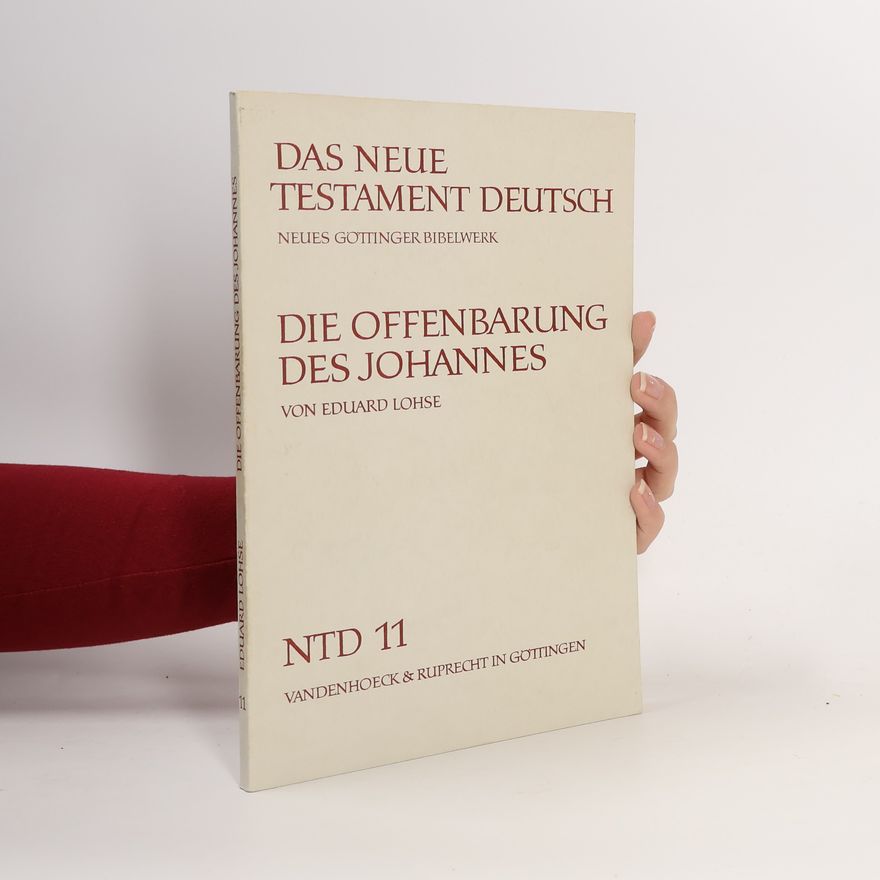 Eduard Lohse Die Offenbarung des Johannes