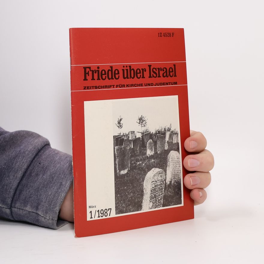 Collectif d'auteurs Friede über Israel. 1/1987