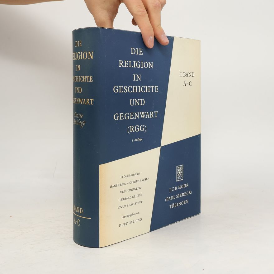 Autorenkollektiv Die Religion in Geschichte und Gegenwart. I. Band A-C
