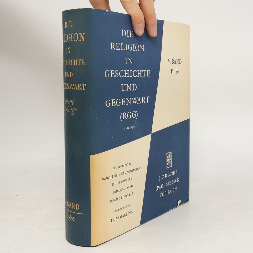 AA.VV. Die Religion in Geschichte und Gegenwart V.