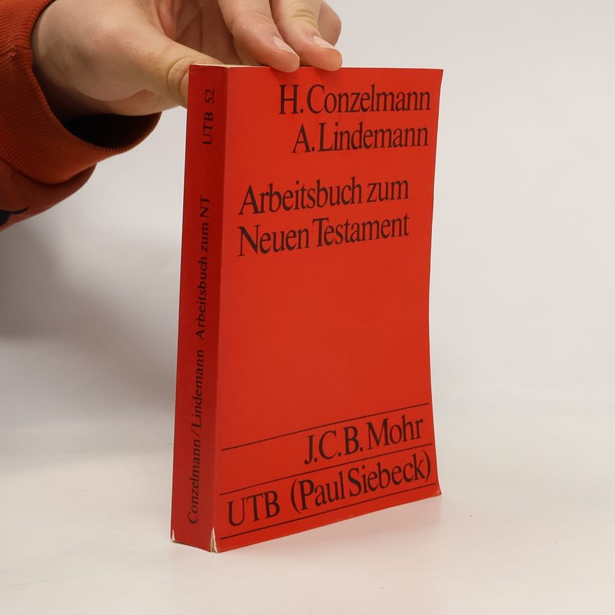 Andreas Lindemann Arbeitsbuch zum Neuen Testament