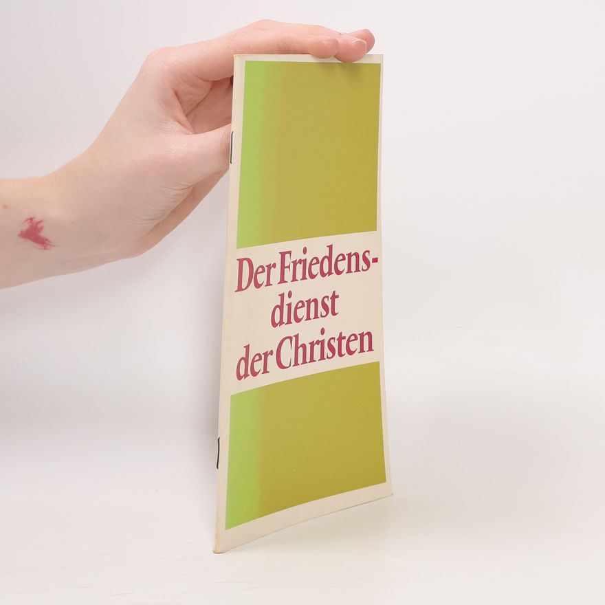 Various authors Der Friedensdienst der Christen