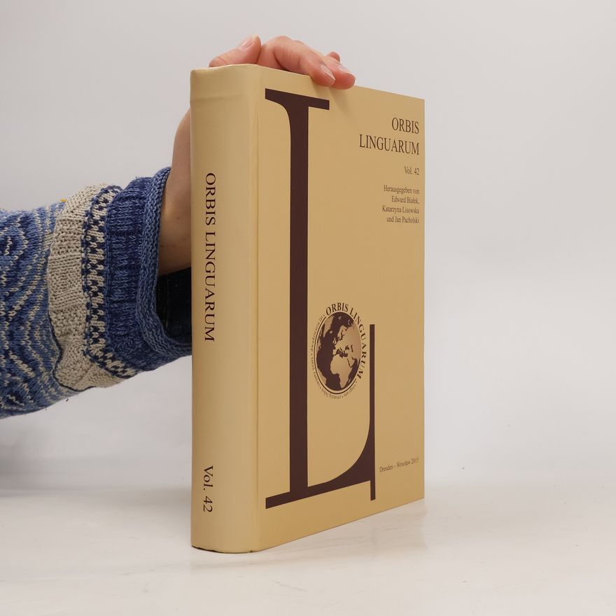 Katarzyna Lisowska Orbis Linguarum 42