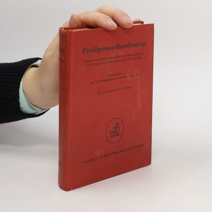 Collectif d'auteurs Zivilprozessordnung