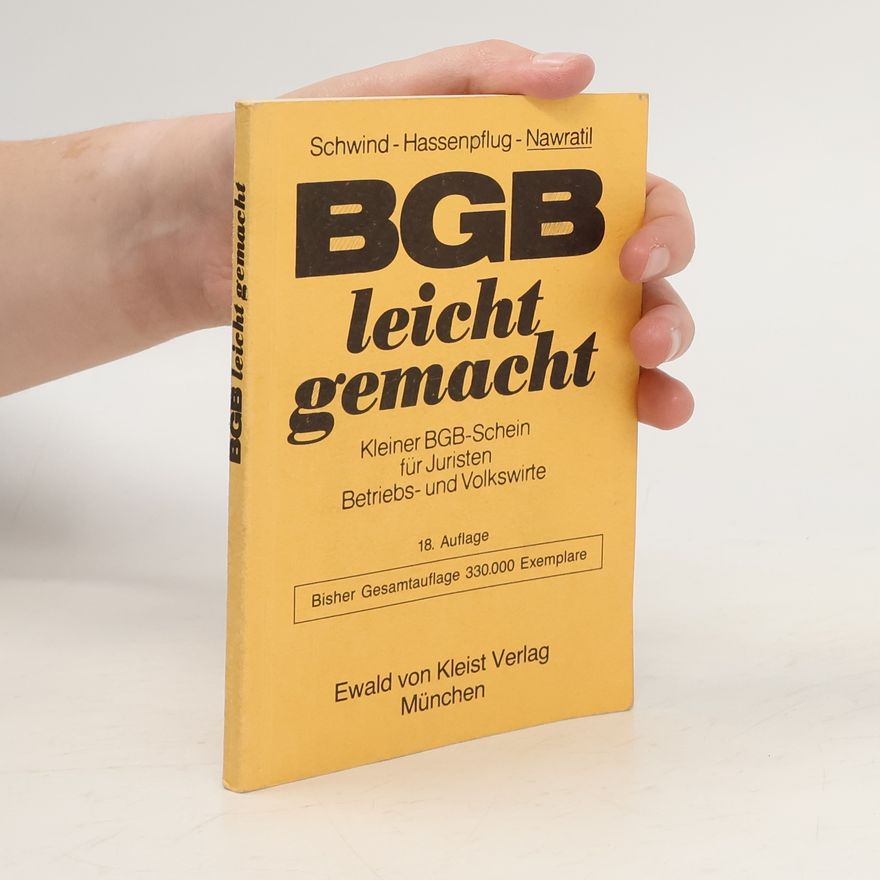 Hassenpflug BGB leicht gemacht