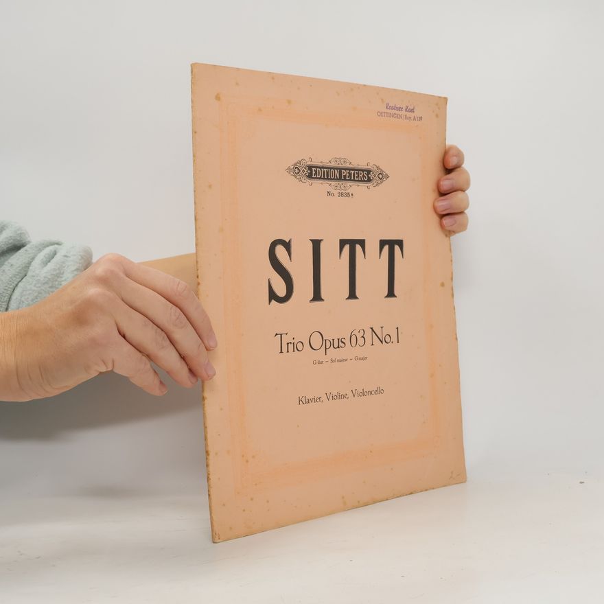 Hans Sitt Sitt Tro Opus 63 No. 1