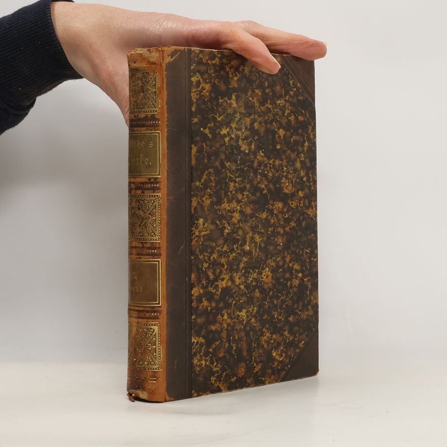 Johann Wolfgang von Goethe Goethes Sämtliche Werke 3