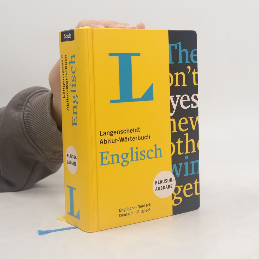 Autorenkollektiv Langenscheidt Abitur-Wörterbuch Englisch