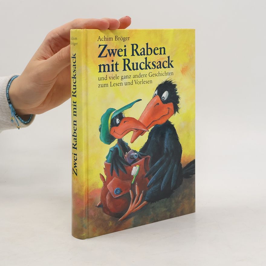 Achim Bröger Zwei Raben mit Rucksack