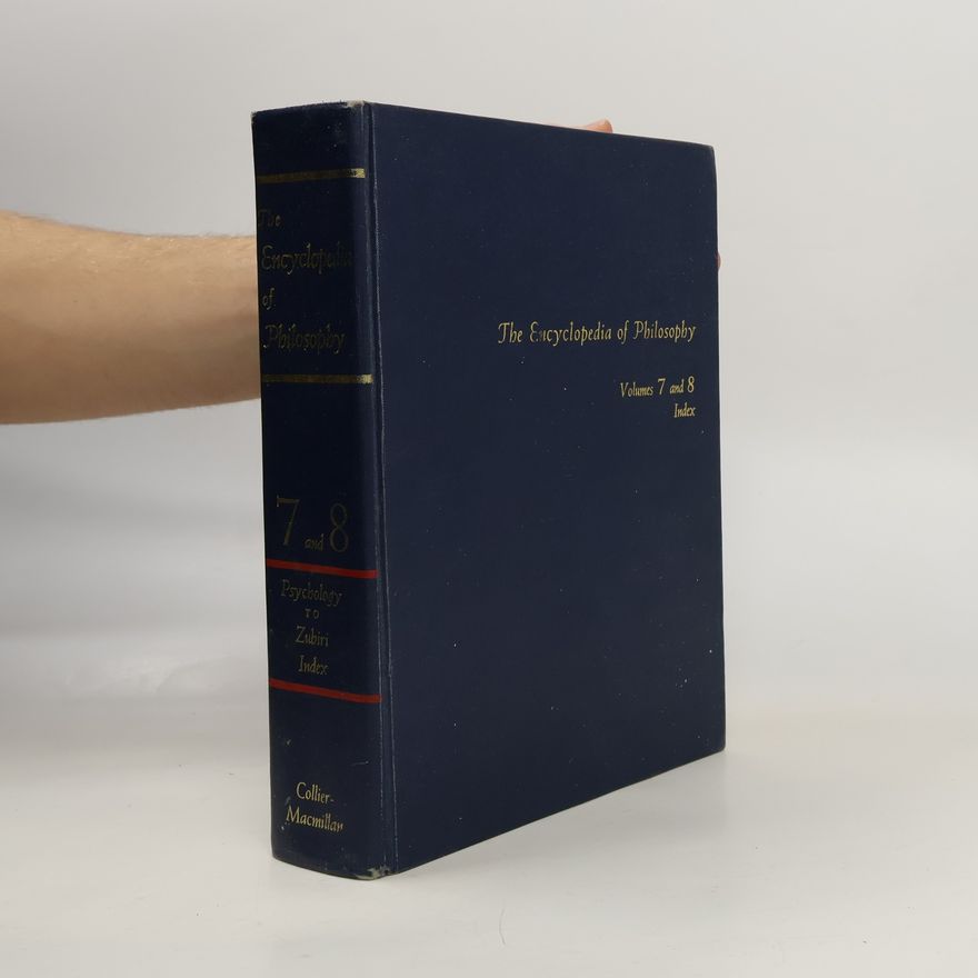 Collectif d'auteurs The Encyclopedia of Philosophy 7-8