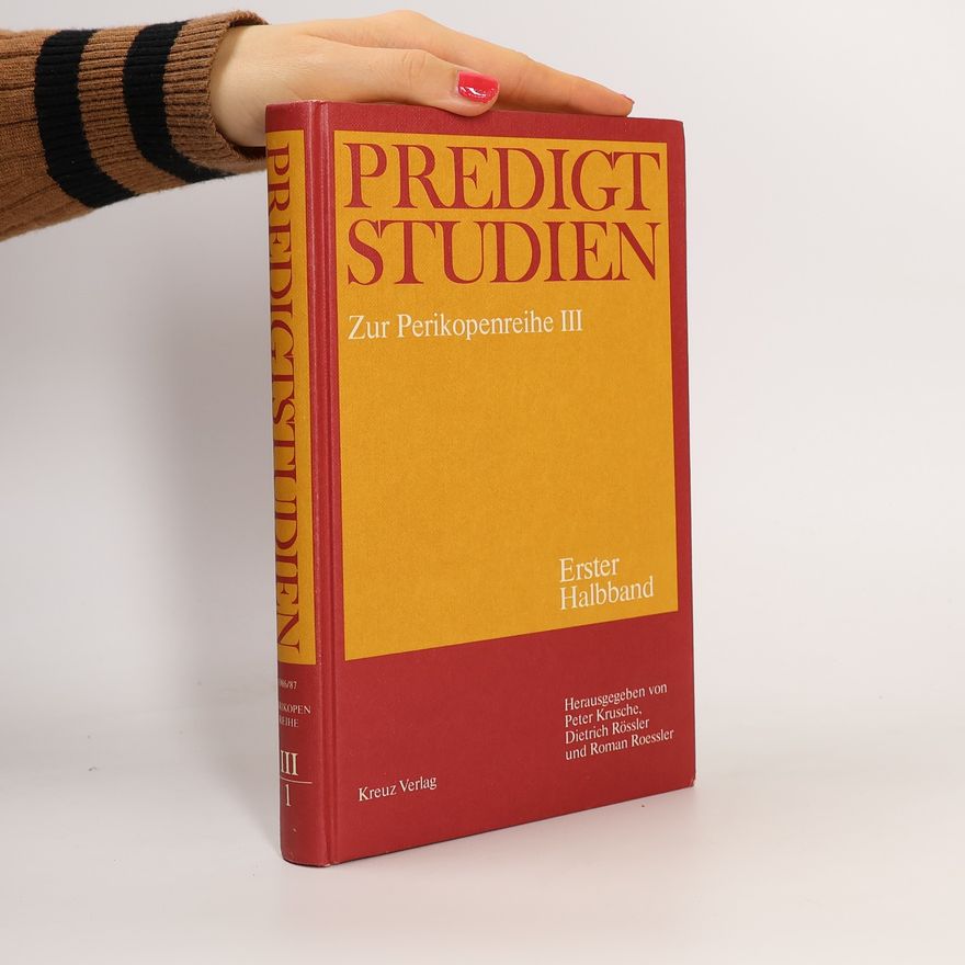 Roman Roessler Perikopenreihe - 3, 1: Predigtstudien