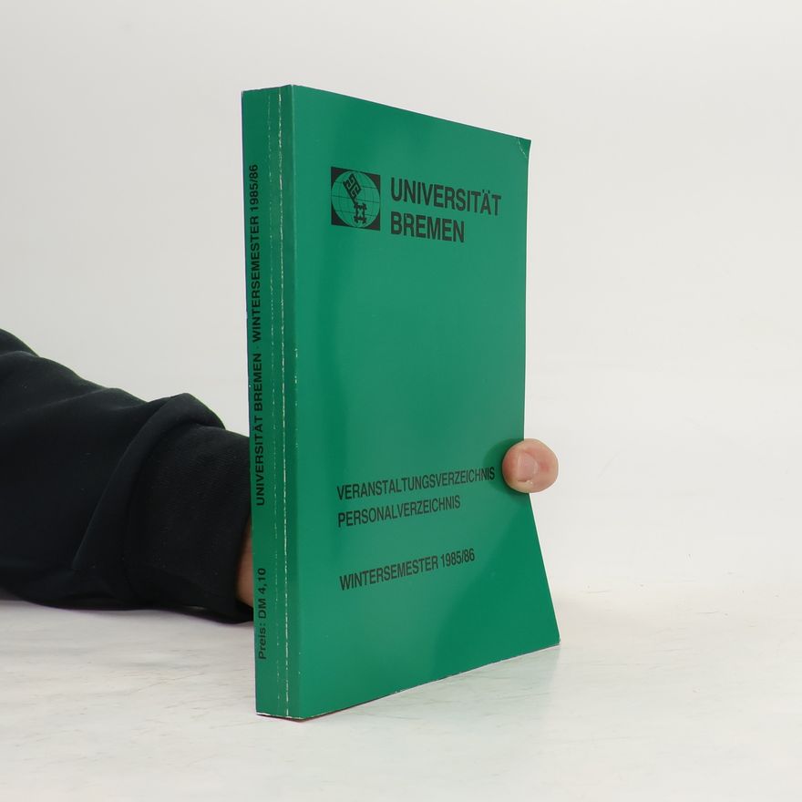 Collectif d'auteurs Veranstaltungsverzeichnis. Personalverzeichnis