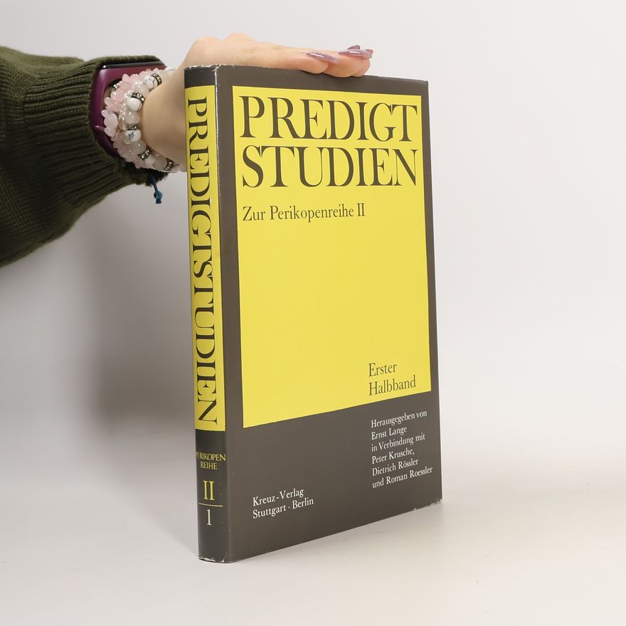 Ernst Lange Predigtstudien II/1