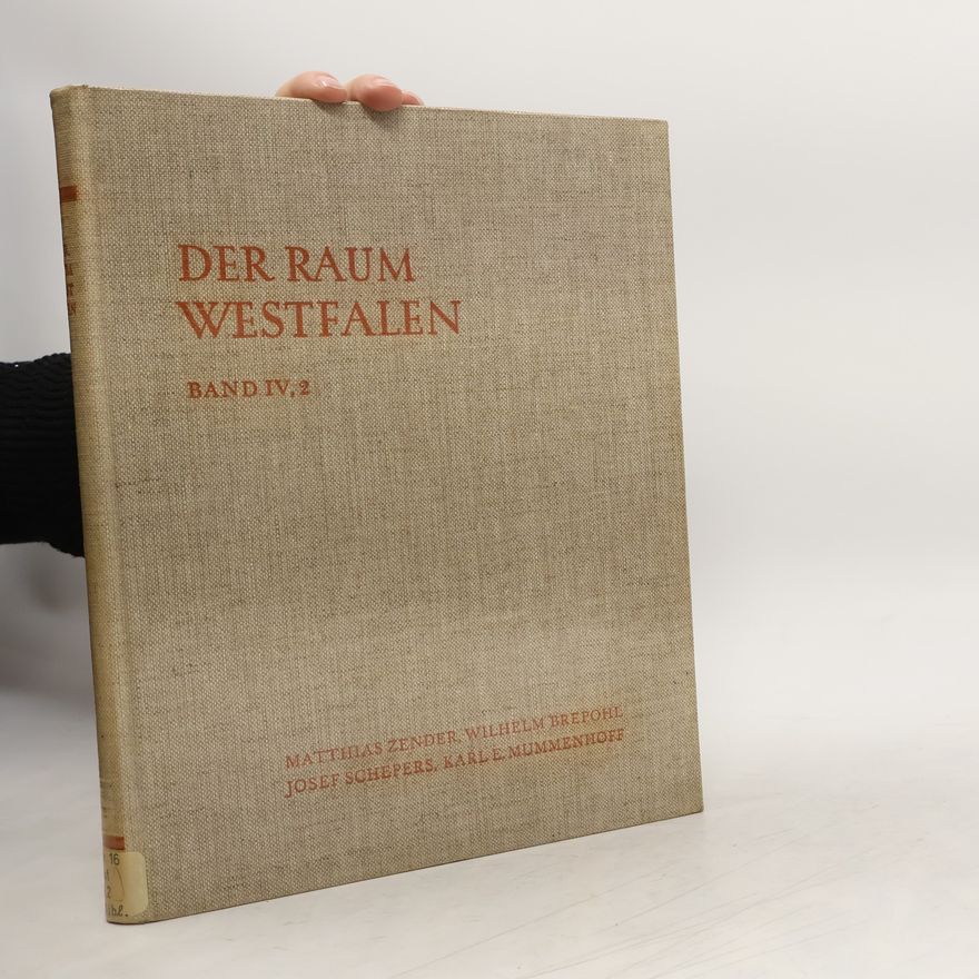 Autores varios Der Raum Westfalen IV. 2