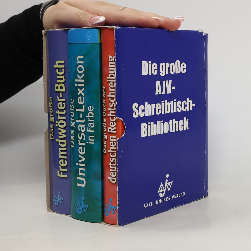 Collectif d'auteurs Die große AJV- Schreibtisch- Bibliothek (3 svazky)