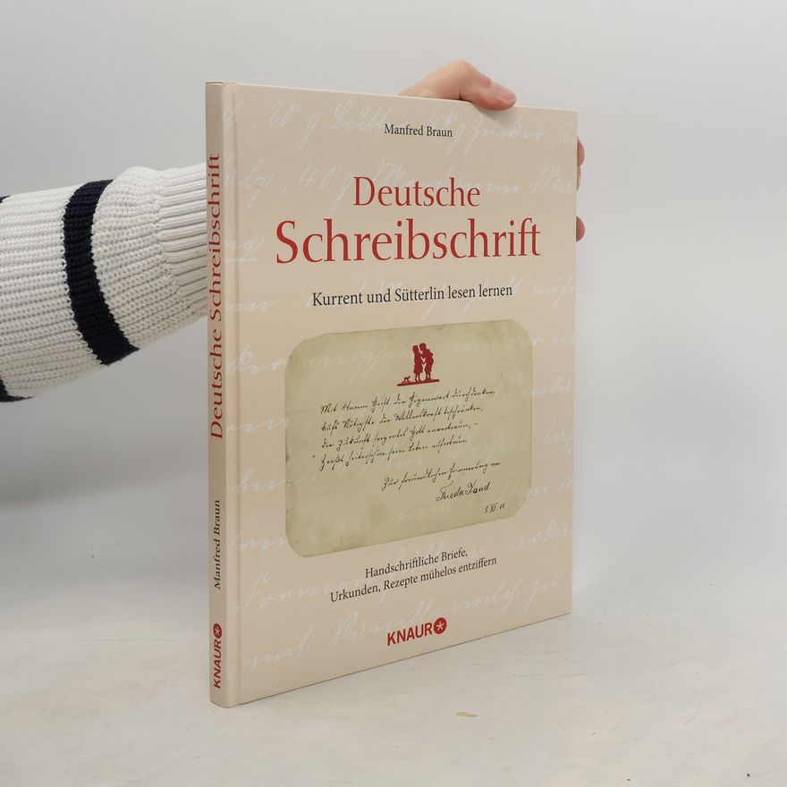 Manfred Braun Deutsche Schreibschrift