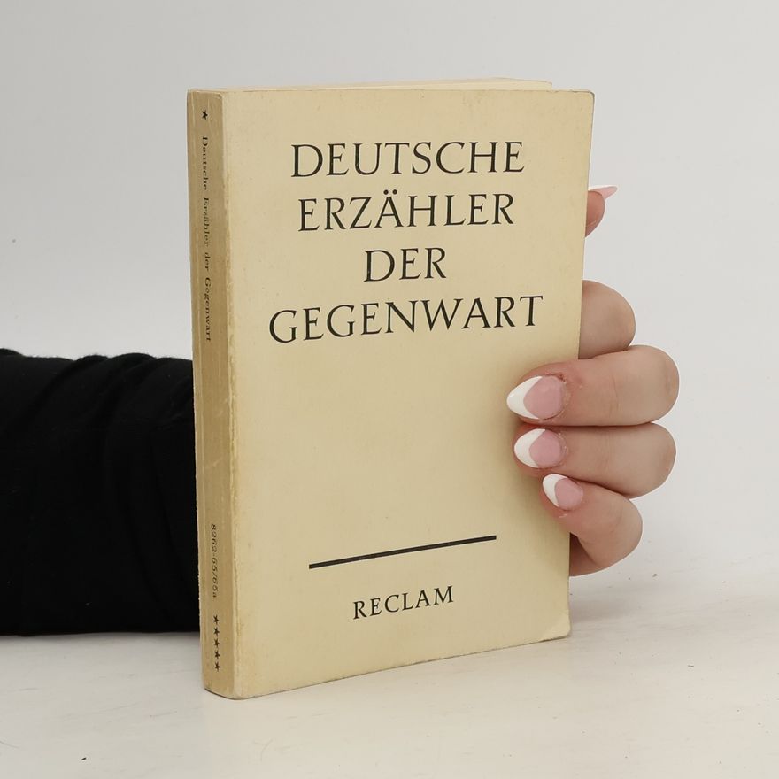Autorenkollektiv Deutshe Erzähler der Gegenwart