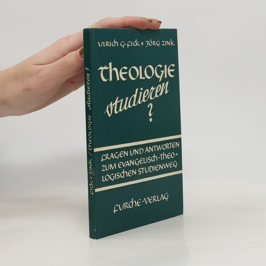 Jörg Zink Theologie studieren?