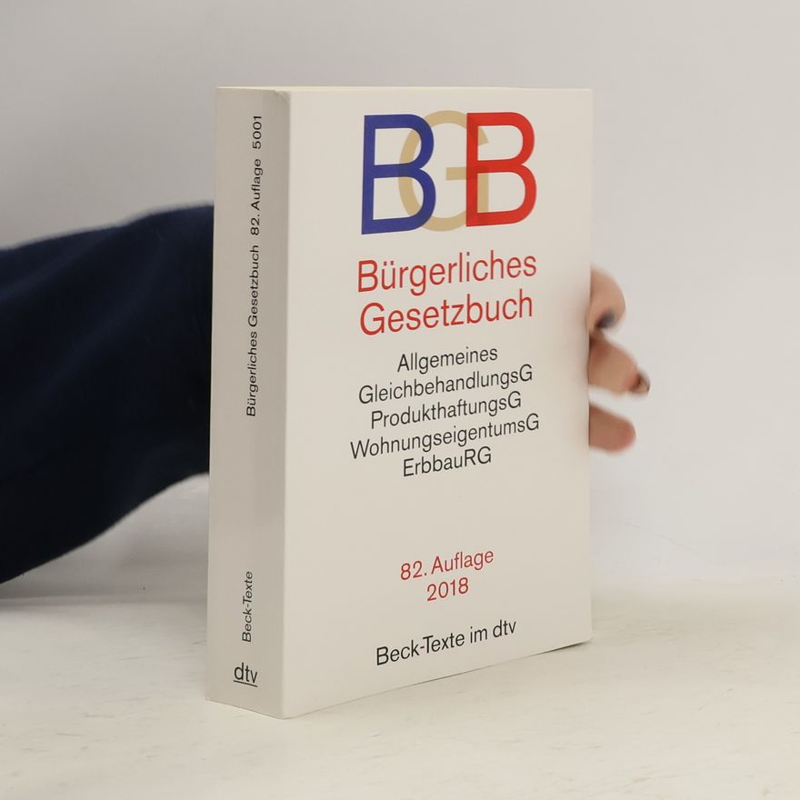 AA.VV. Bürgerliches Gesetzbuch
