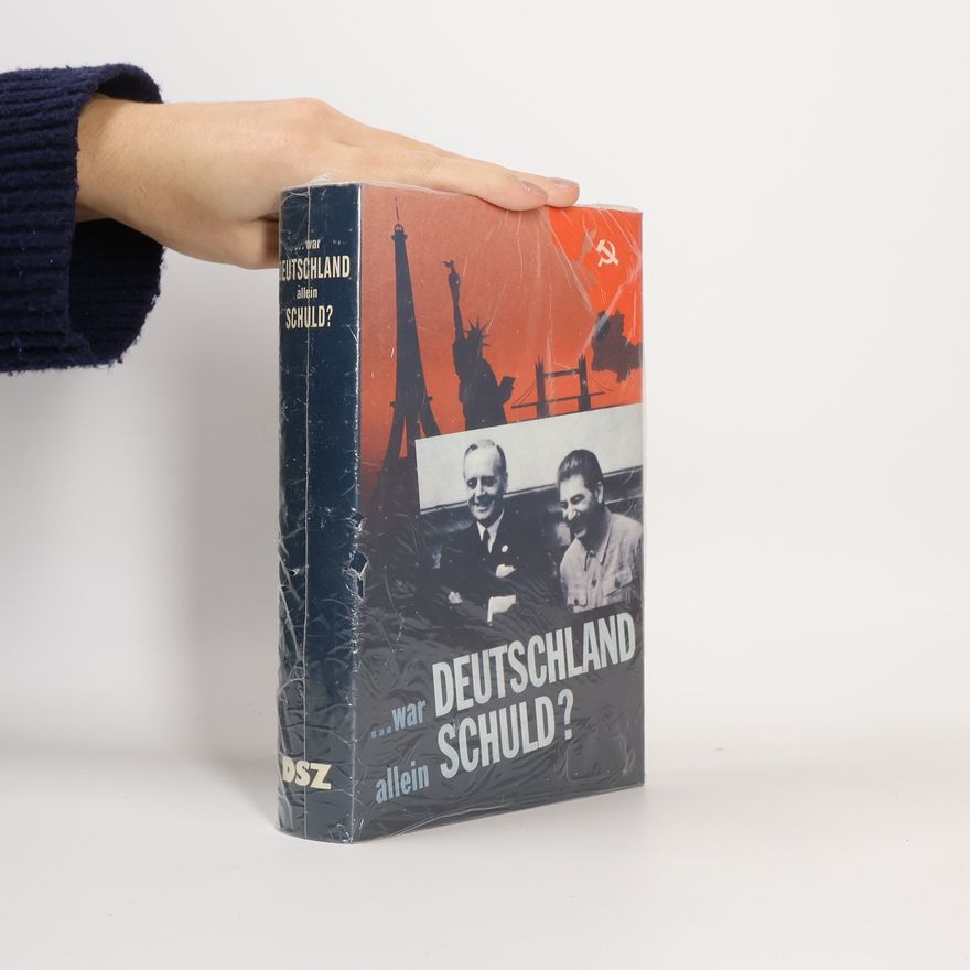 Berthold Rubin War Deutschland allein schuld?