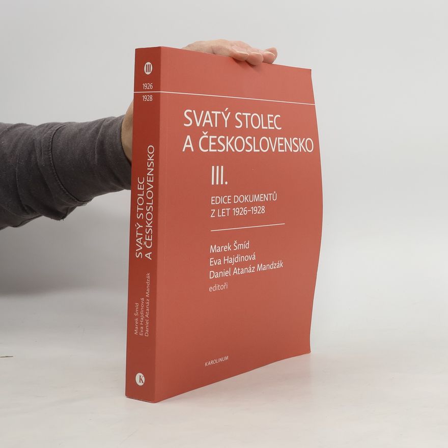 Atanáz Daniel Mandzák Svatý stolec a Československo III.
