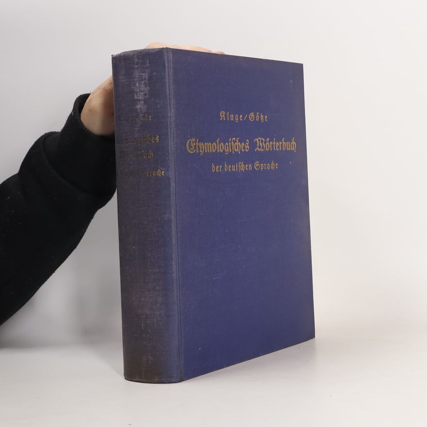 Various authors Etymologisches Wörterbuch der deutschen Sprache