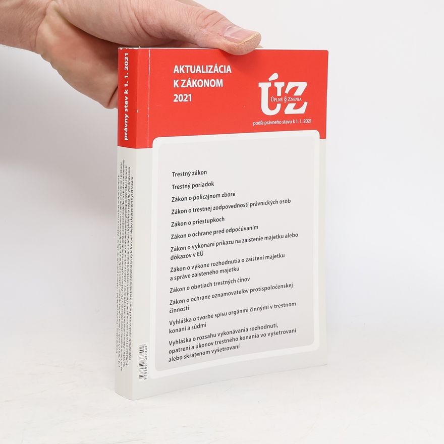 Kolektív autorov Aktualizácia k zákonom 2021