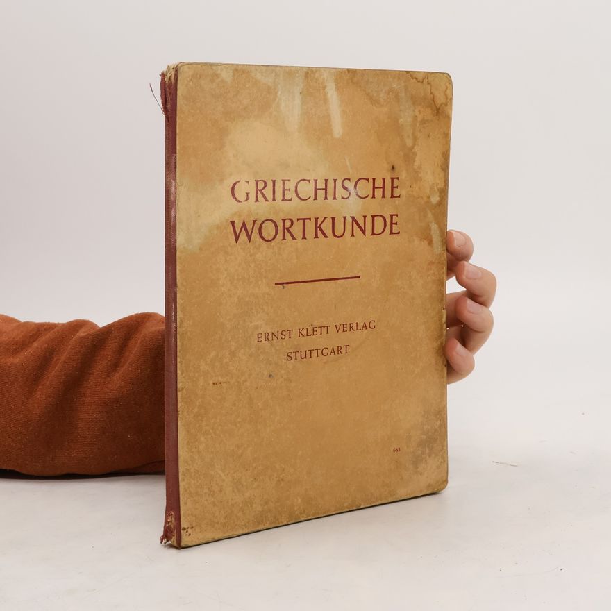 Matthias Stehle Griechische Wortkunde