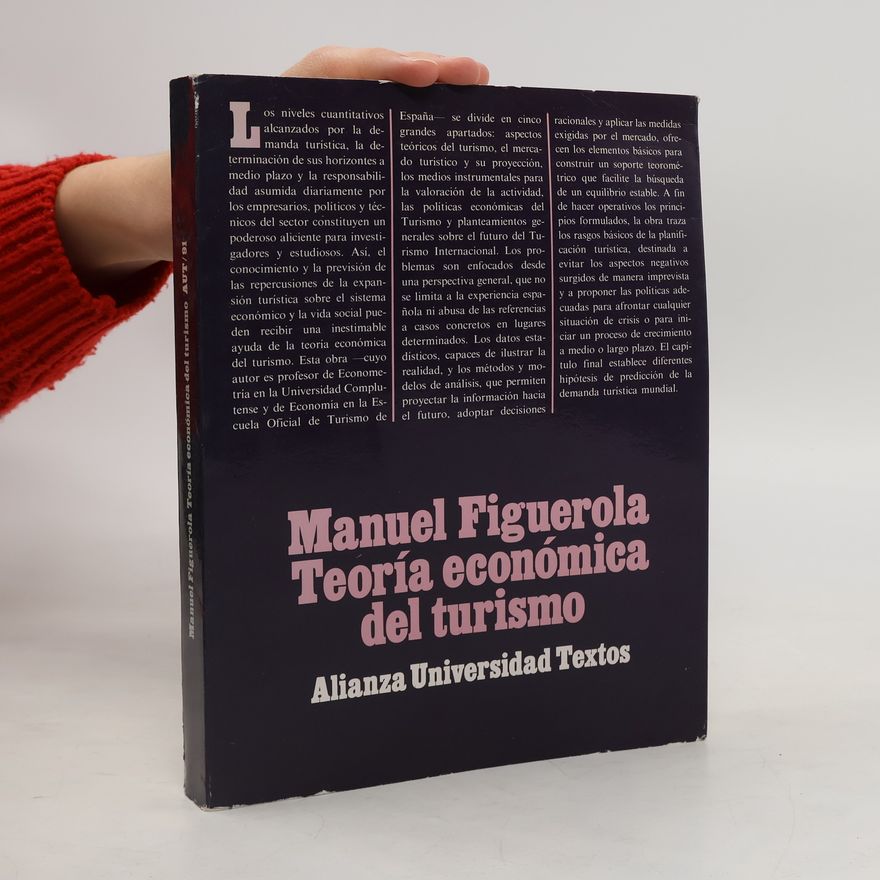 Manuel Figuerola Palomo Teoría económica del turismo