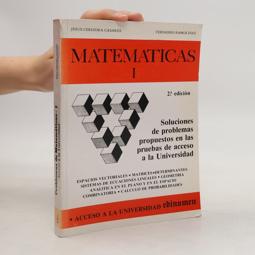 Jesus Cerdeira Casares Matemáticas I