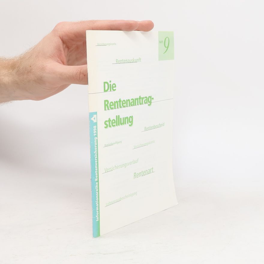 Autores varios Die Rentenantragstellung