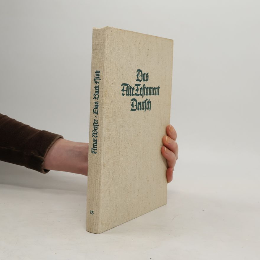 Artur Weiser Das Alte Testament Deutsch