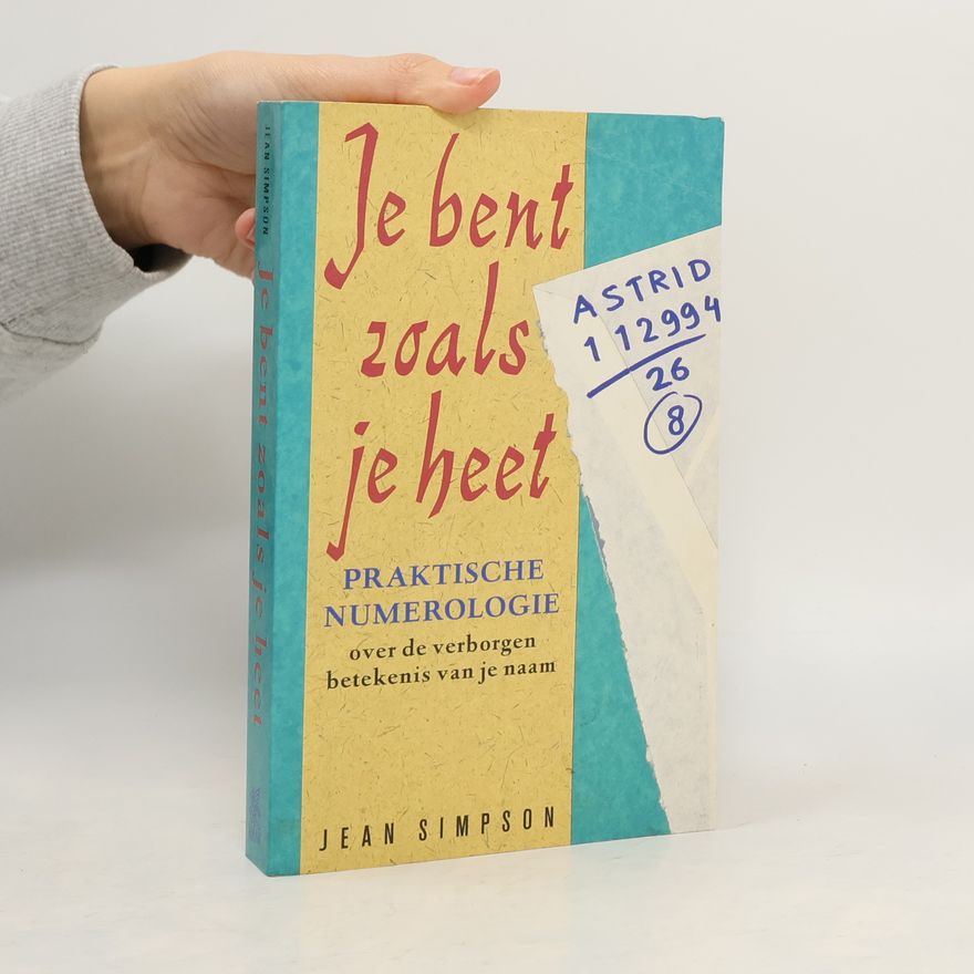 Jean Simpson Je bent zoals je heet