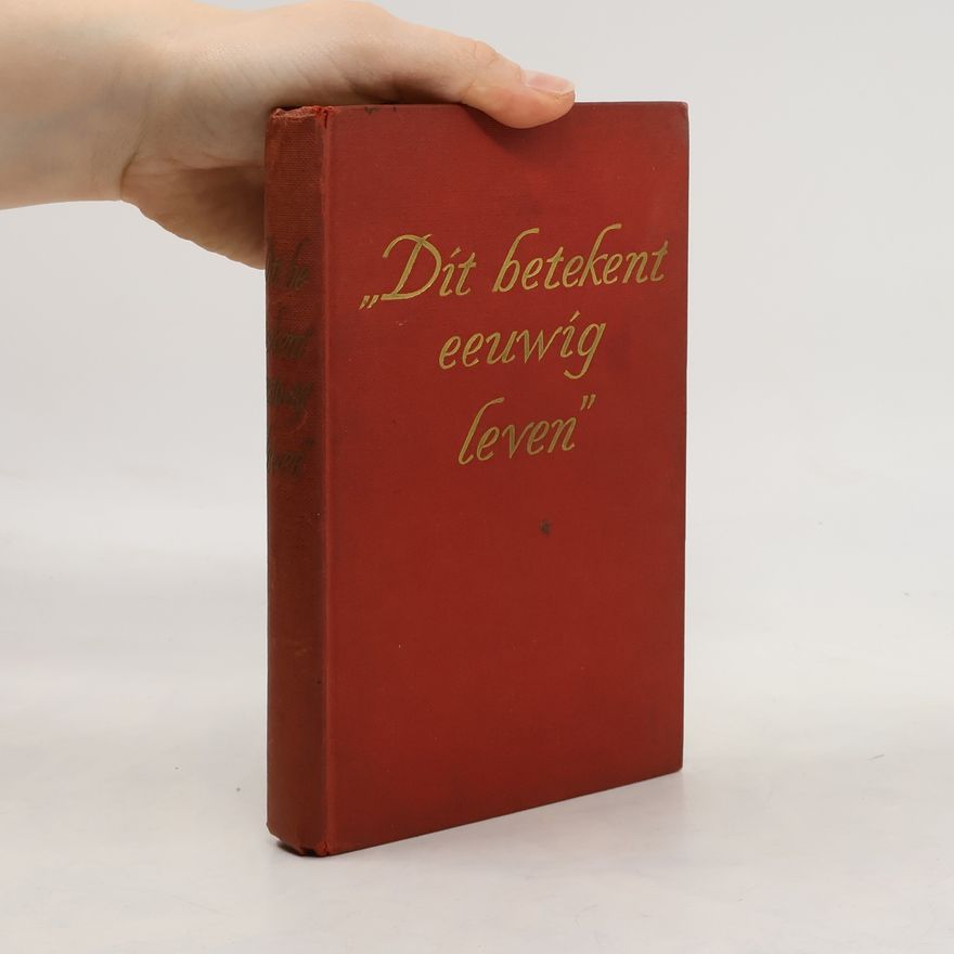 Autorenkollektiv Dit betekent eeuwig leven