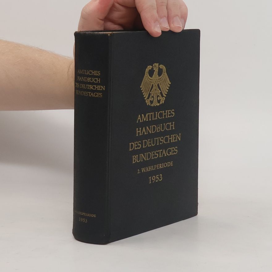 AA.VV. Amtliches Handbuch des Deutschen Bundestages