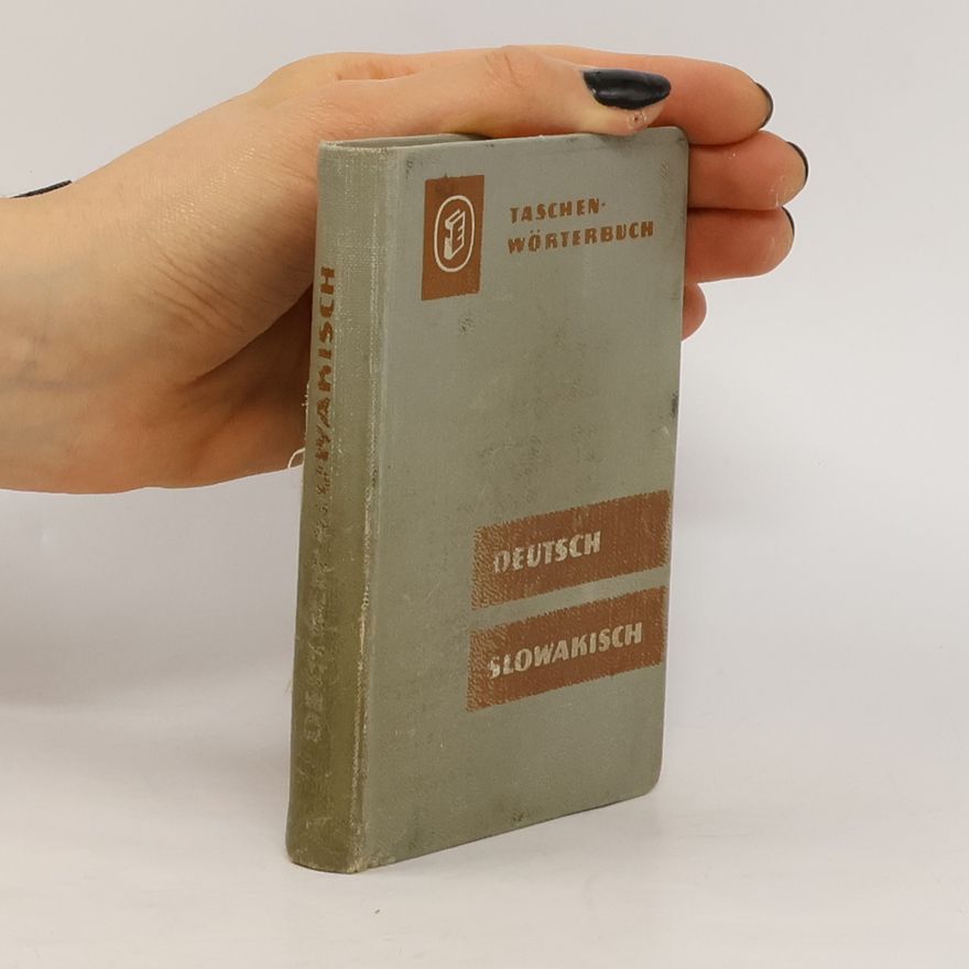 Vincent Blanár Deutsch Slowakisches wörterbuch