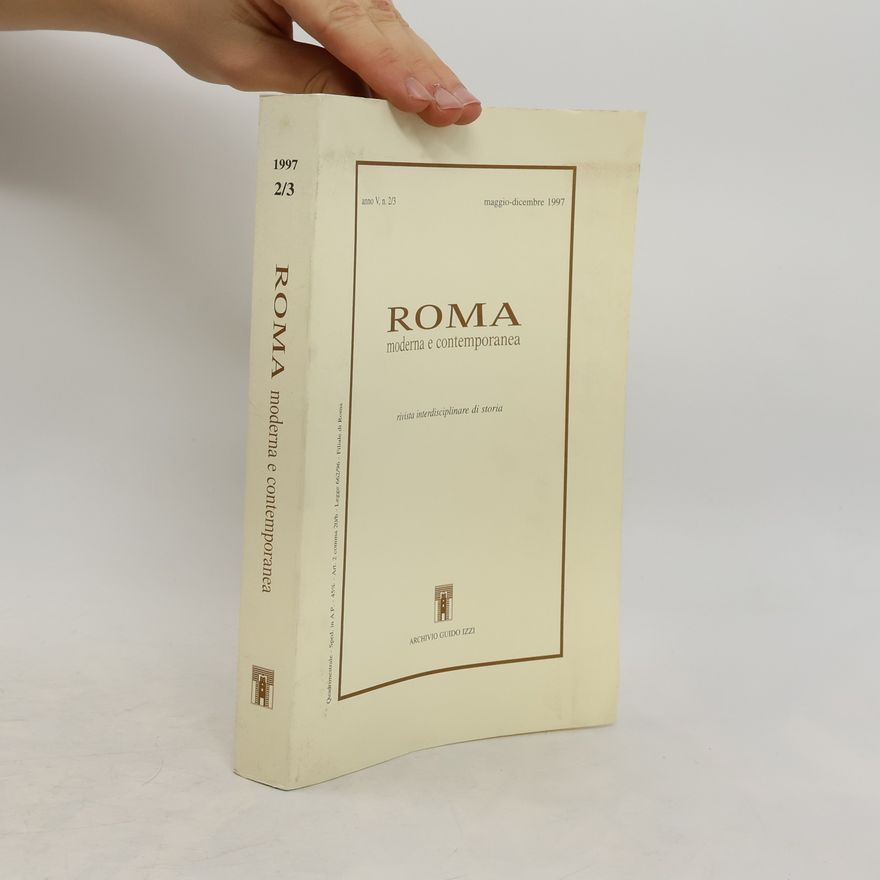 Autorenkollektiv Roma moderna e contemporanea V, 2/3