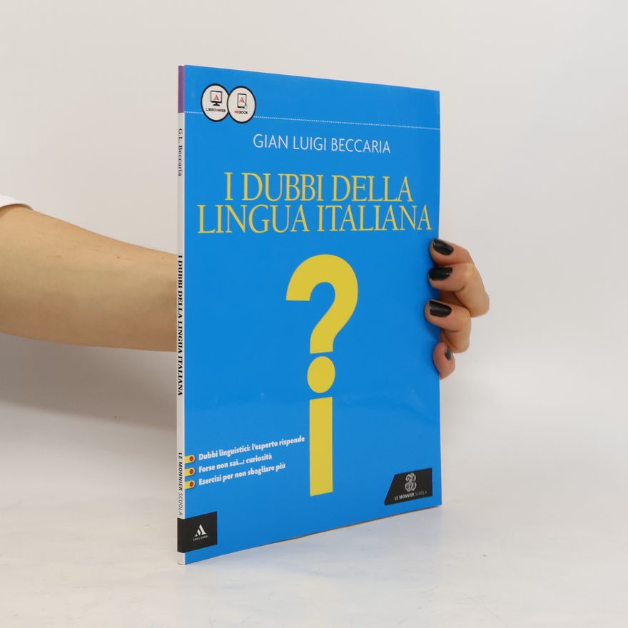 Gian Luigi Beccaria I dubbi della lingua italiana