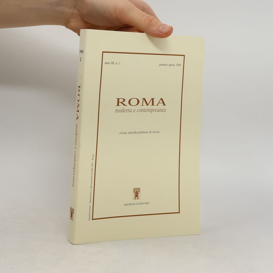 Collectif d'auteurs Roma moderna e contemporanea III, n. 1