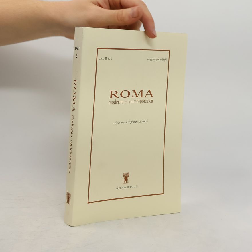 Collectif d'auteurs Roma moderna e contemporanea II, n. 2