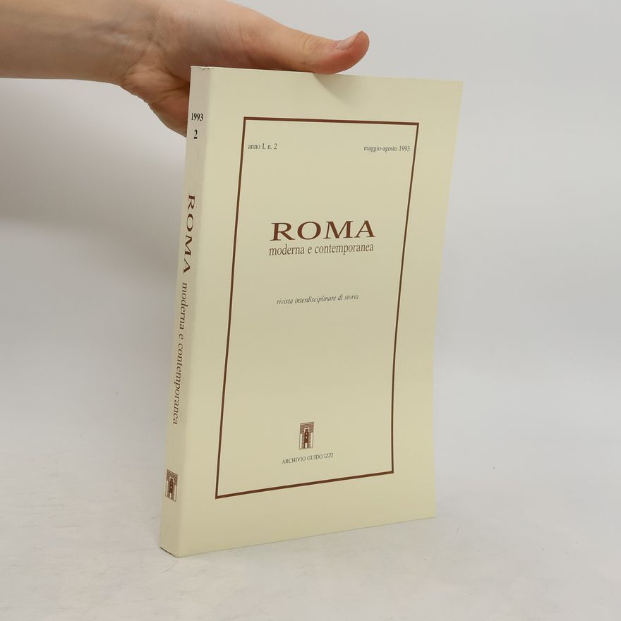 Various authors Roma moderna e contemporanea I, n. 2