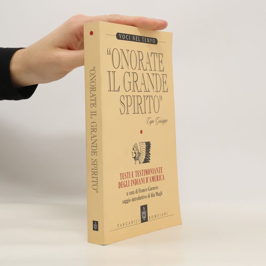 Capo Giuseppe Onorate il Grande Spirito