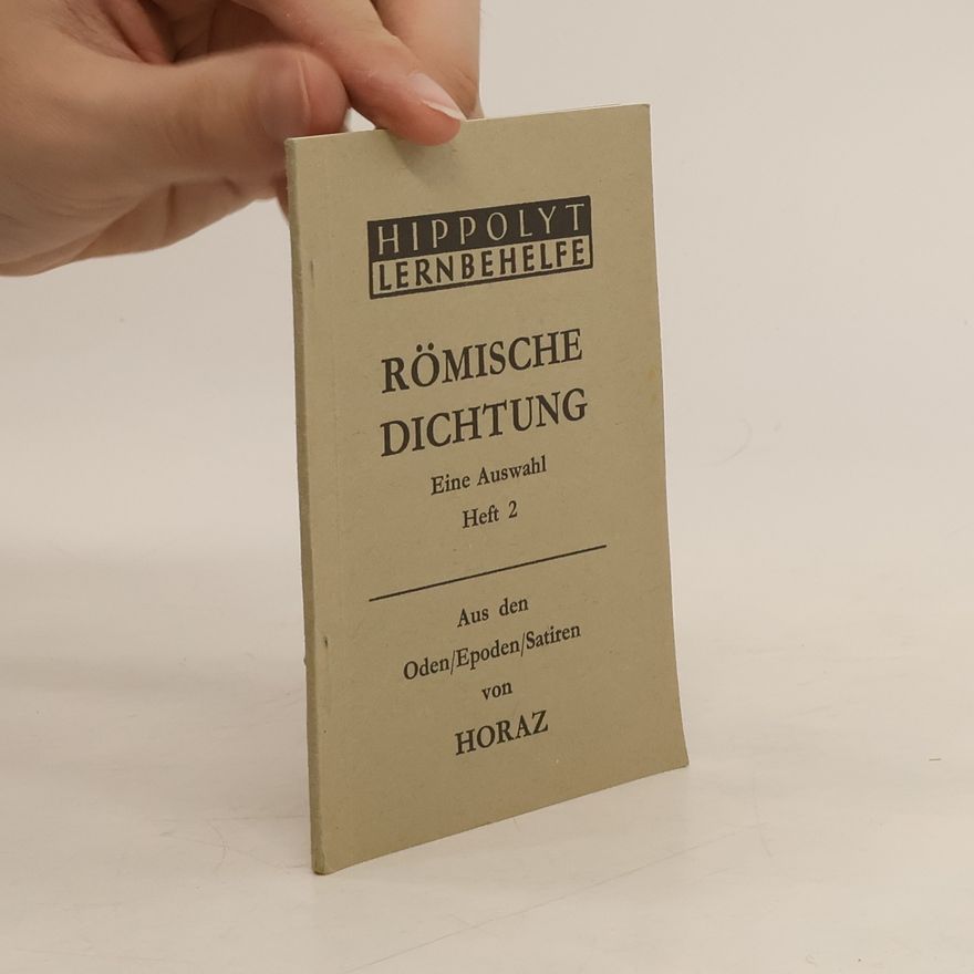 Horace Römische Dichtung