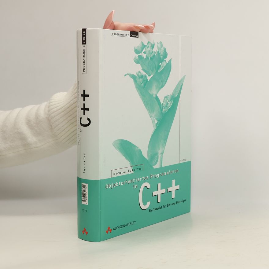 Nicolai M. Josuttis Objektorientiertes Programmieren in C++