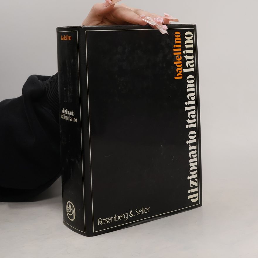 Kolektív autorov Badellino dizionario italiano latino