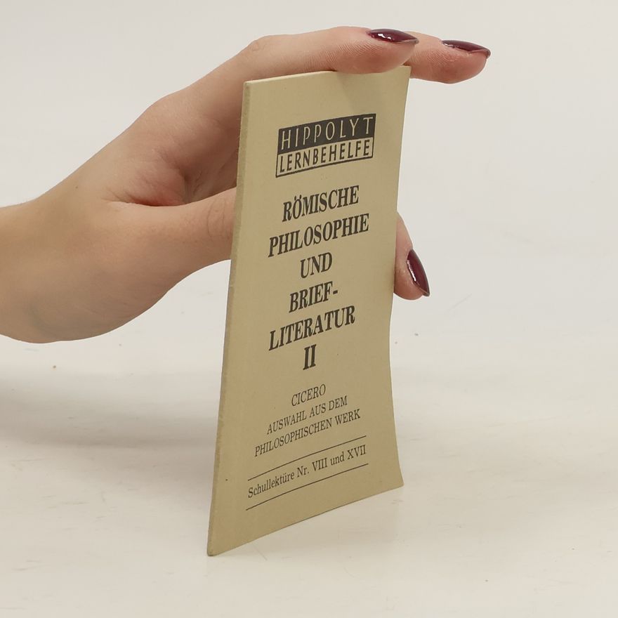 Autorenkollektiv Römische Philosophie und Briefliteratur V.